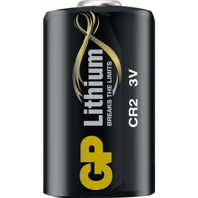 GP Lithium Battery CR2 (1CR2/DLCR2), 3V