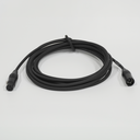 SYSTEM XLR cable digital/analogue, 3-pin, black