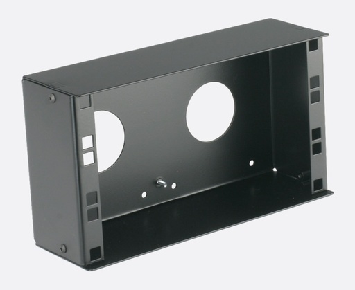[19-6263] CANFORD RACKBOX HALF WIDTH 3U, 100mm deep, black
