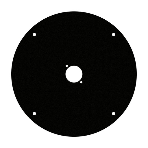 [70225D1] Adam Hall Cables 70225 D 1 - Front Panel for 70225 Cable Drum with 1 x D-Type Hole