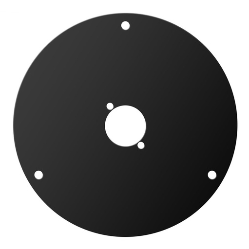 [70224D1] Adam Hall Cables 70224 D 1 - Front Panel for 70224 Cable Drum with 1 x D-Type Hole